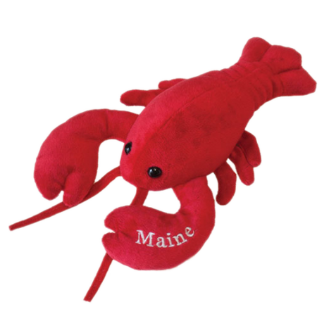 [red stuffed lobster logo]